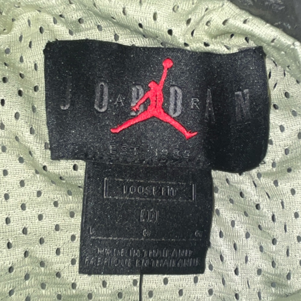 Nike Jordan Flight Full Zip Lightweight Jacket Loose Fit Warm Up Size Large New - Picture 4 of 10